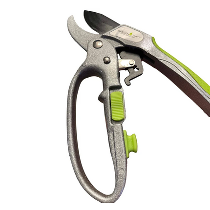 Garden Guru 2-in-1 Ratchet Hand Pruning Shears