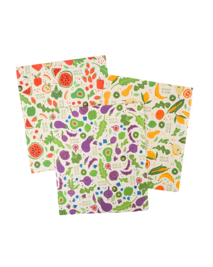 Swedish Dish Cloth 3 pack - Garden Party Prints