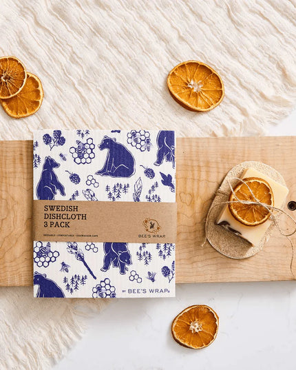 Swedish Dish Cloth 3 pack - MIxed Prints