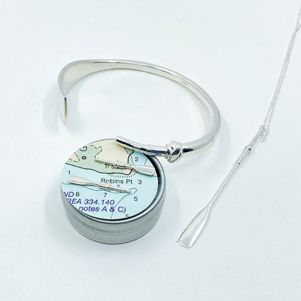 New England Oar Necklace