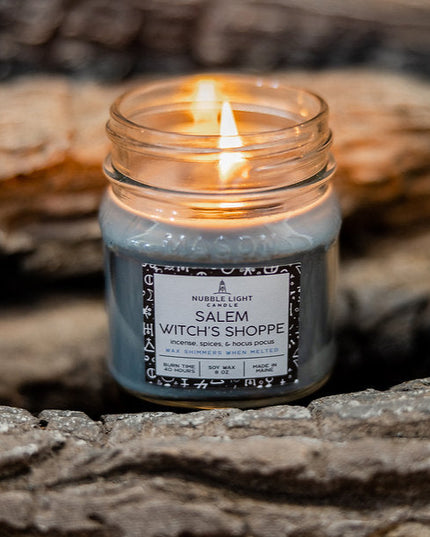 Salem Witch's Shoppe 8oz Scented Soy Candle