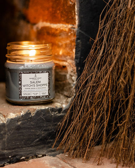 Salem Witch's Shoppe 8oz Scented Soy Candle