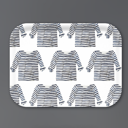Striped Shirt - 11 x 8 Tray