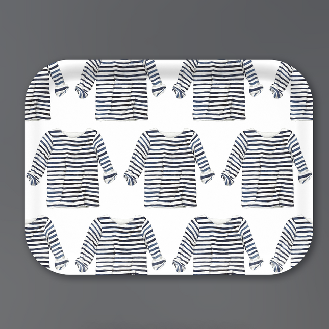 Striped Shirt - 11 x 8 Tray