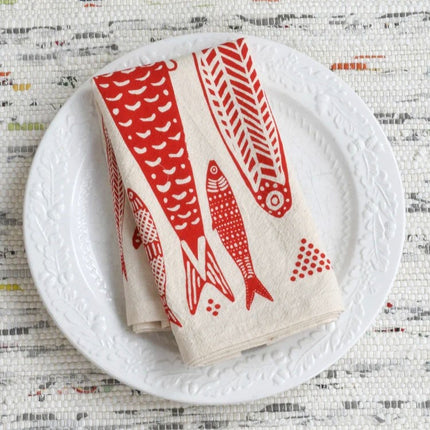 Sardines Tea Towel - 3 colors