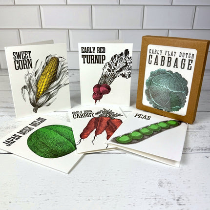 Shaker Seeds - Boxed Set of 6 Notecards