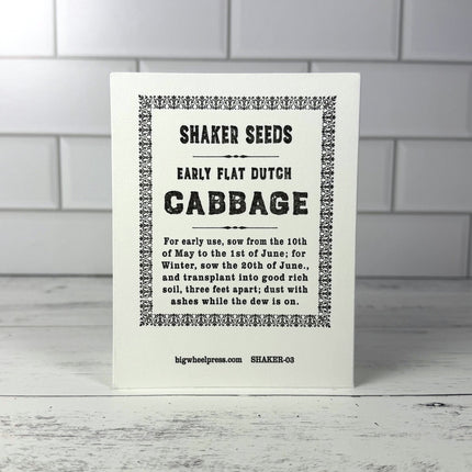 Shaker Seeds - Boxed Set of 6 Notecards