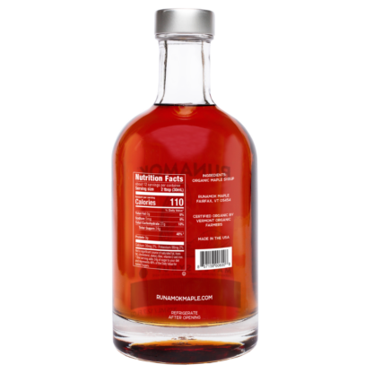 Sugarmaker's Cut: Organic Vermont Maple Syrup