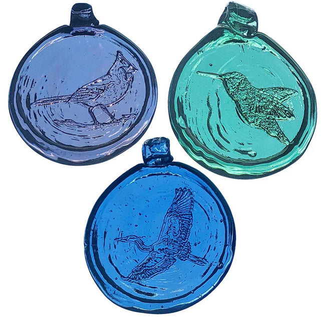 Old Hancock Suncatcher Set of 3 - Birds