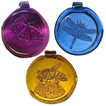 Old Hancock Suncatcher Set of 3 - Insects