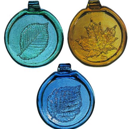 Old Hancock Suncatcher Set of 3 - Tree Leaf