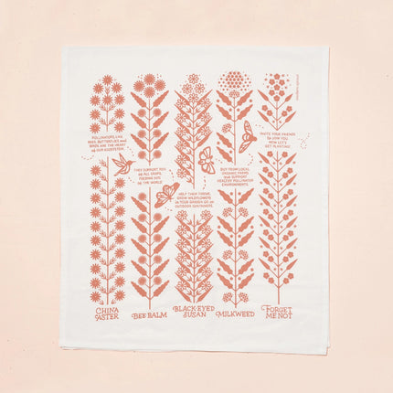 Tea Towel - Flower Fields