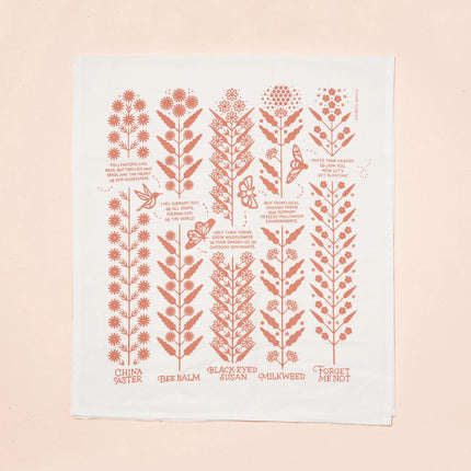 Tea Towel - Herbal Harvest