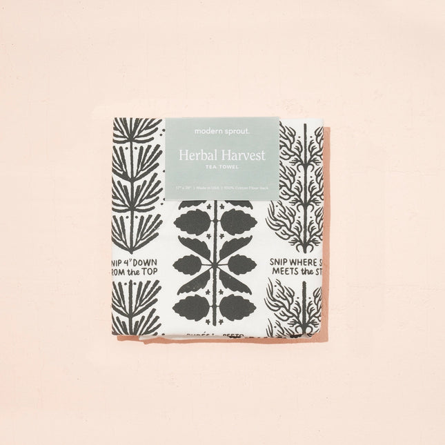 Tea Towel - Herbal Harvest