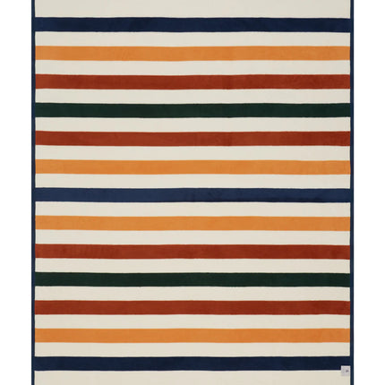 Vintage Casco Bay Stripe Blanket