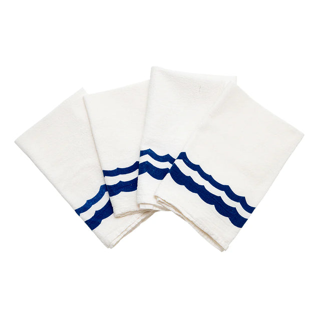 Waves Cloth Napkins