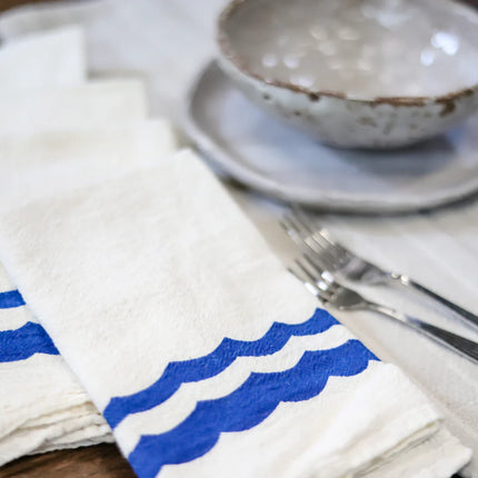 Waves Cloth Napkins