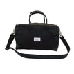 Black Canvas & Black Leather