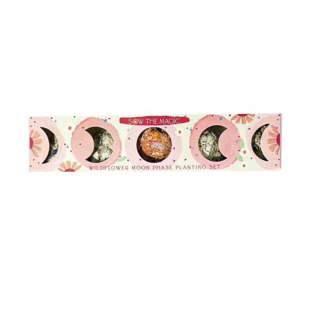 new england wildflower seeds Moon Phase Wild Flower Seed Planting Set