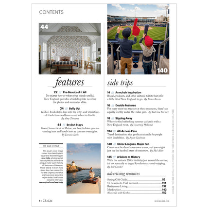 Yankee Travel Guide to New England May/June 2025