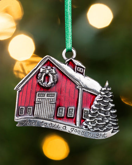 And to All A Good Night Pewter Ornament