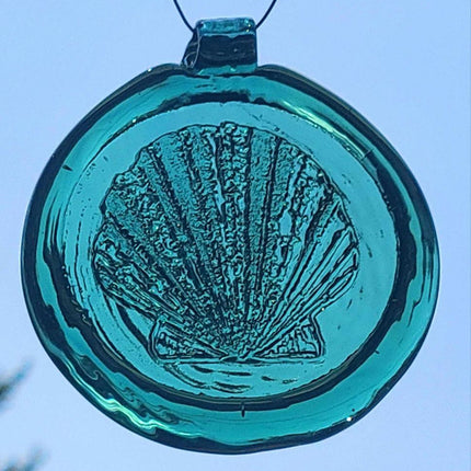 Old Hancock Scallop Shell Suncatcher