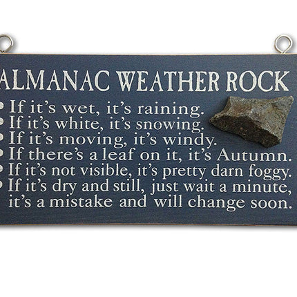 The Almanac Weather Rock