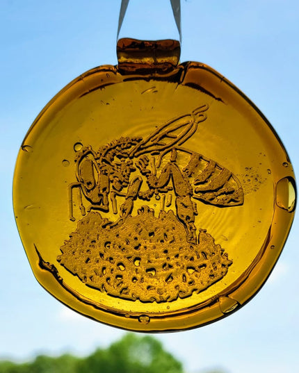 Old Hancock Bee Suncatcher