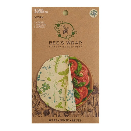 the bees wrap 3 wrap package laid flat