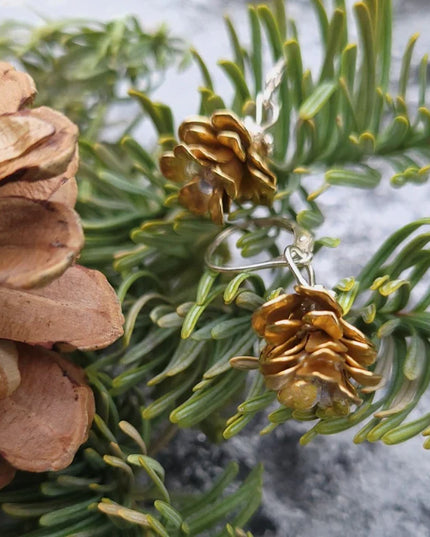 Pinecone Earrings