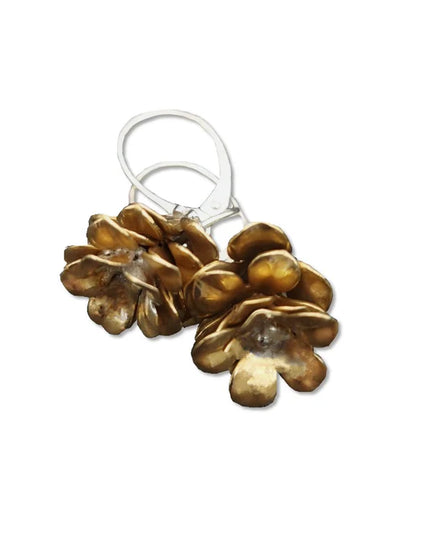 Pinecone Earrings