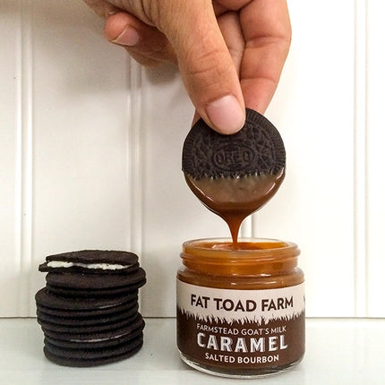 Salted Bourbon Caramel 2oz Jar