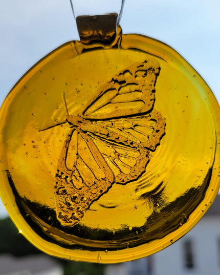 Old Hancock Butterfly Suncatcher