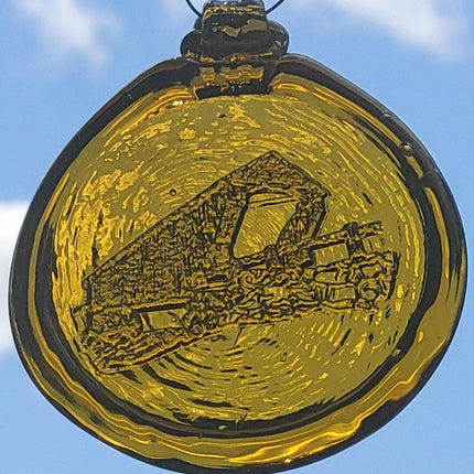 Old Hancock Covered Bridge Suncatcher