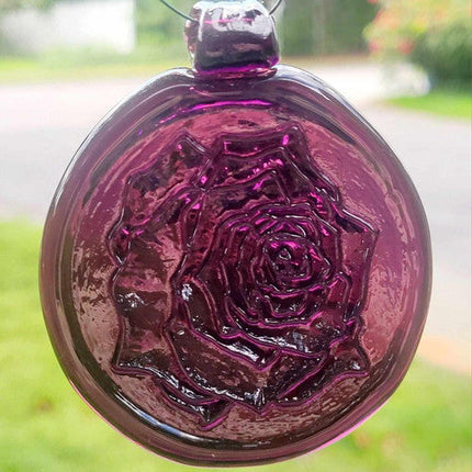 Old Hancock Rose Suncatcher
