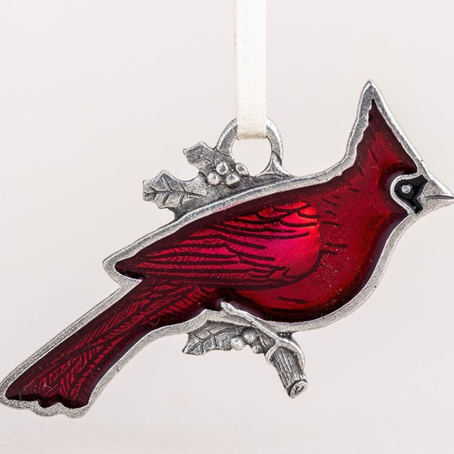 Cardinal Pewter Ornament
