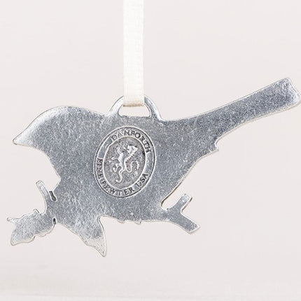 Chickadee Pewter Ornament