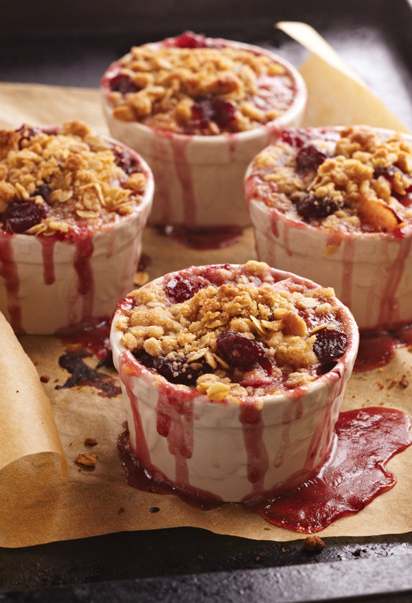Cranberry Apple Pear Crisps