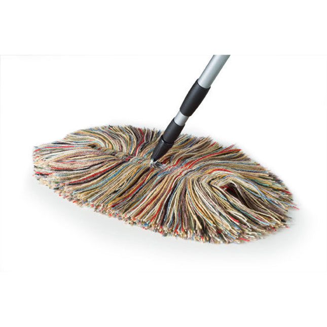 Big Wooly Dust Mop with Telescoping Handle