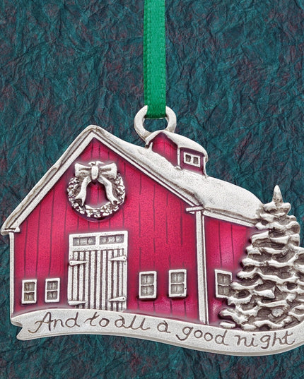 And to All A Good Night Pewter Ornament