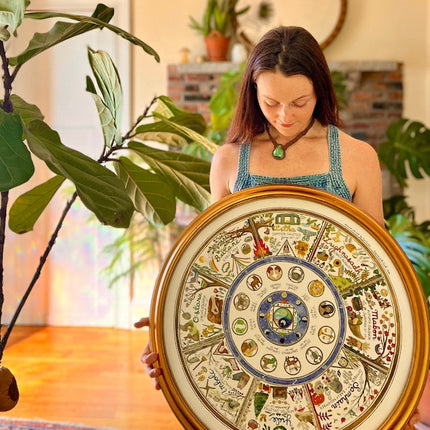 Giclée Art Print - Pagan Wheel of the Year
