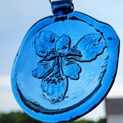 Old Hancock Iris Suncatcher