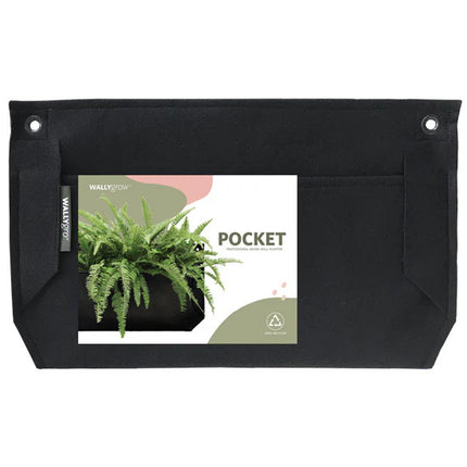 the junior pocket wall planter shown from the front against a white background