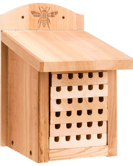 Heavy Duty Cedar Mason Bee House