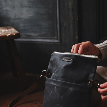 The Satchel - Waxed Canvas Bag