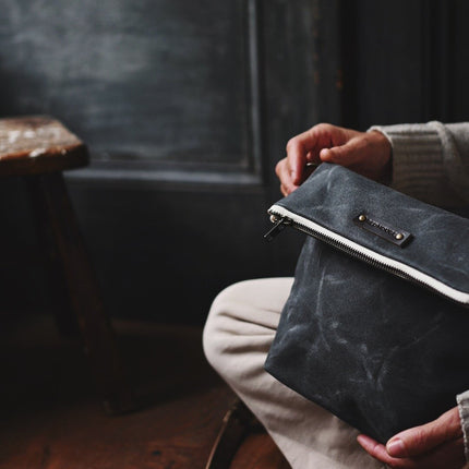The Satchel - Waxed Canvas Bag