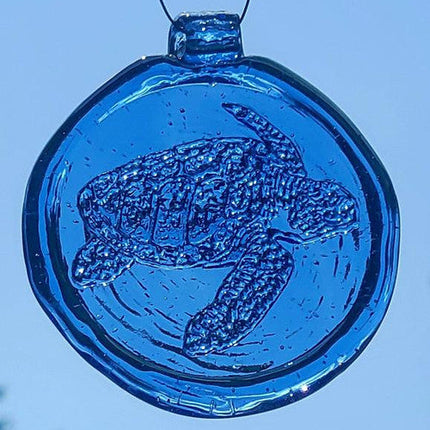 Old Hancock Sea Turtle Suncatcher