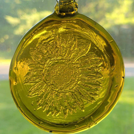 Old Hancock Sunflower Suncatcher