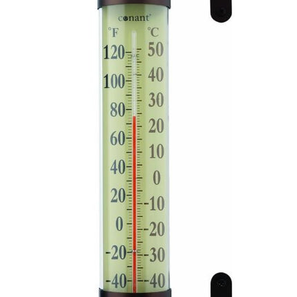 Grande View 12" Thermometer - Bronze Patina
