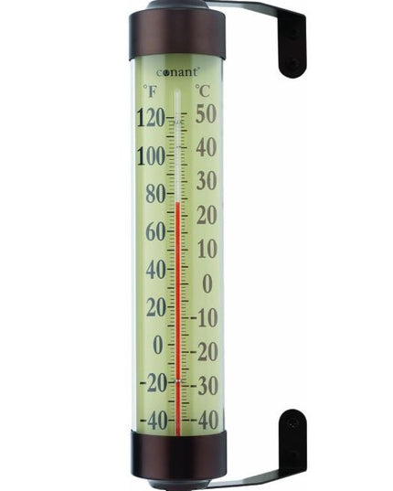 Grande View 12" Thermometer - Bronze Patina